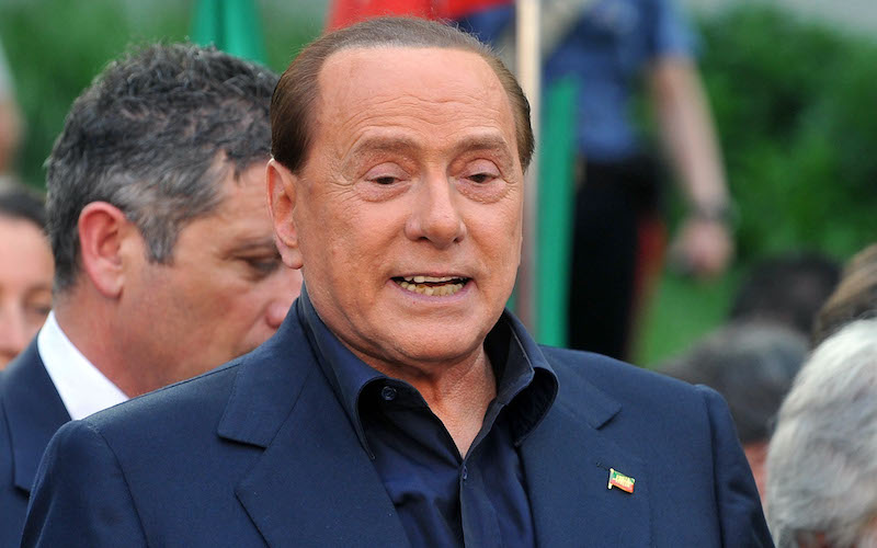 Silvio Berlusconi sul Milan: “Con il modulo sbagliato mi fa venire il mal di stomaco”