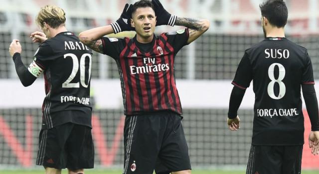 TIM Cup &#8211; Milan-Torino, le formazioni ufficiali: spazio a Sosa, in avanti gioca Lapadula