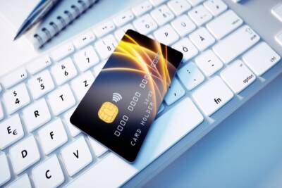 shopping online carta credito tastiera pc