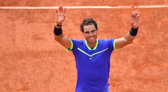 Tennis: agli Internazionali BNL d&#8217;Italia triofano Nadal e Svitolina