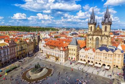 piazza della città di praga repubblica ceca