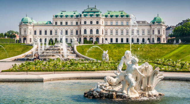 Lo splendore del Castello del Belvedere di Vienna
