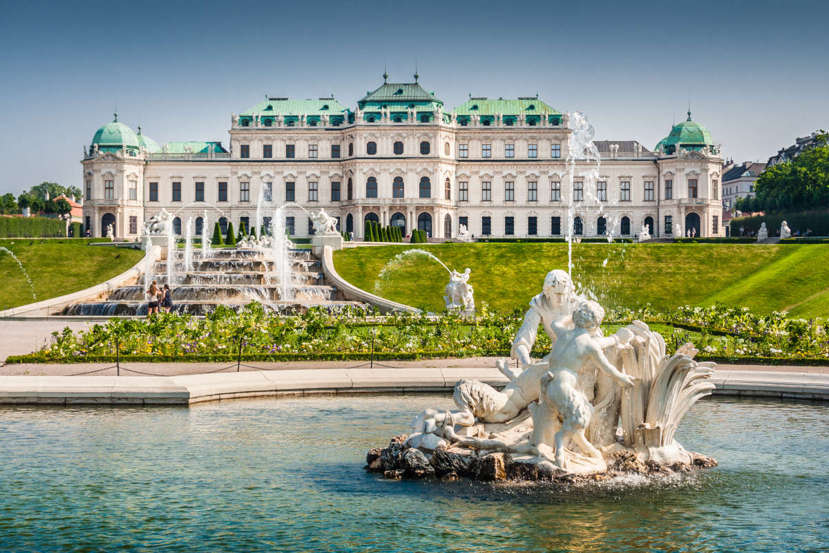 castello di belvedere vienna austria