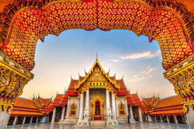 Bangkok Marble Temple Thailandia