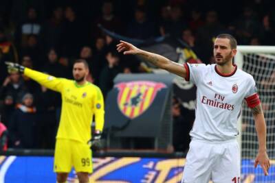 LEONARDO BONUCCI Milan calciomercato 2018 Serie A