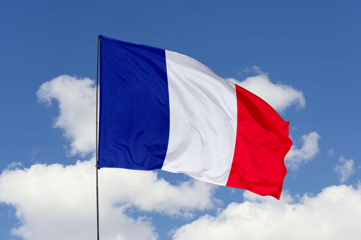 bandiera francese francia