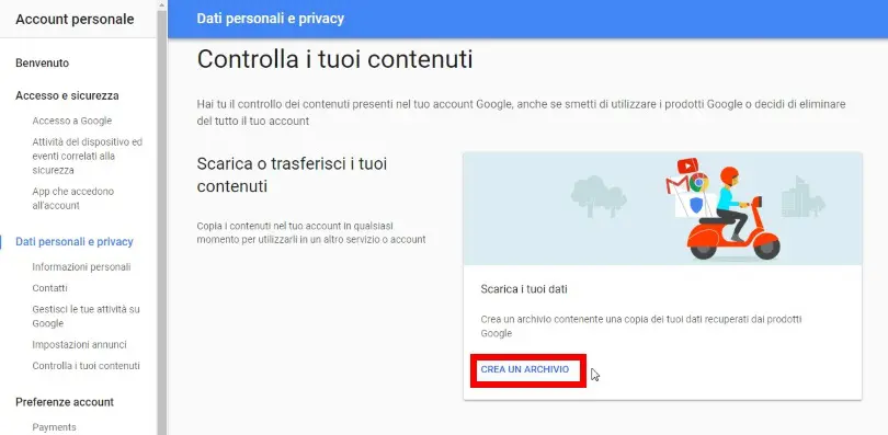 Backup Gmail come salvare tutto su un disco e conservarlo offline