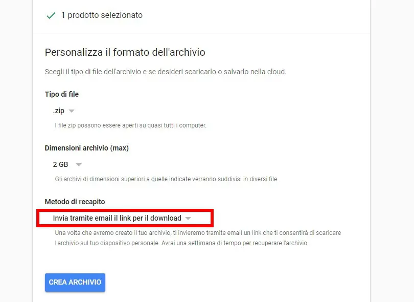 Backup Gmail come salvare tutto su un disco e conservarlo offline