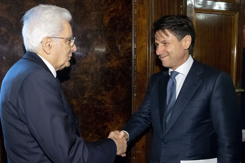 Mattarella e Conte