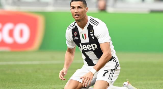 Juve in apprensione, Cristiano Ronaldo a rischio squalifica in Champions