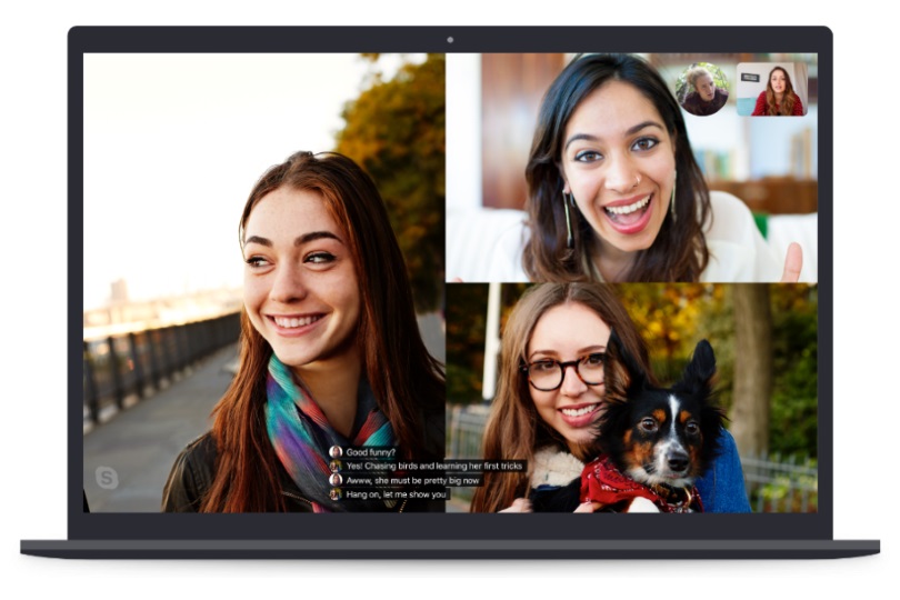 Sottotitoli chiamate Skype