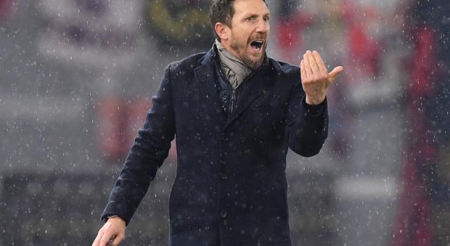 Roma-Milan, Eusebio Di Francesco nel post partita: prestazione positiva, peccato per il pareggio