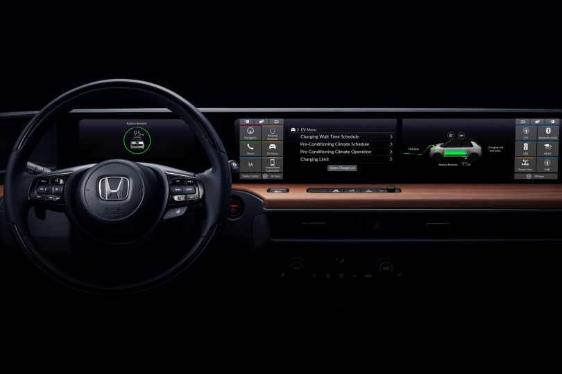 Honda, svelate le immagini degli interni della nuova auto elettrica