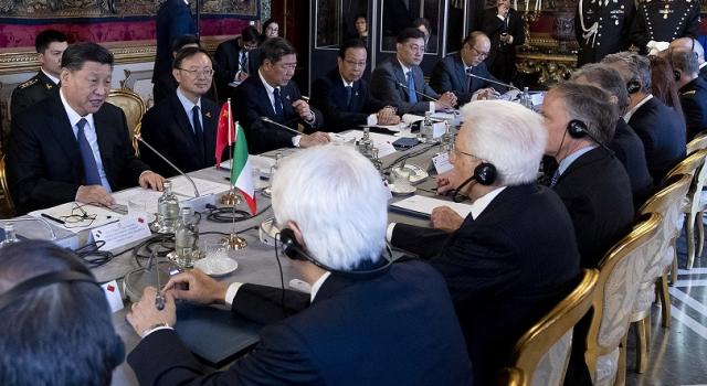 Xi Jinping in Italia, la delegazione del presidente cinese