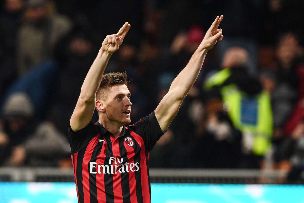Milan, la pausa di bomber Piatek: 1 solo gol nelle ultime 5