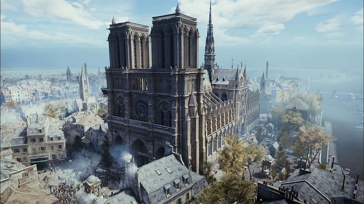 Assassins creed Unity Vista Notre Dame