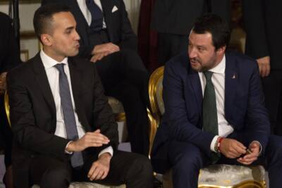 Lauigi Di Maio e Matteo Salvini