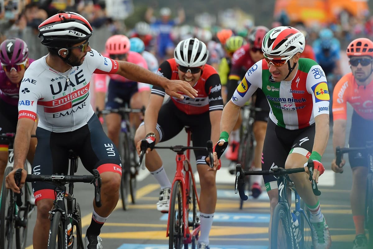 Giro d’Italia 2019, il VAR in azione ad Orbetello: Viviani declassato, vince Gaviria