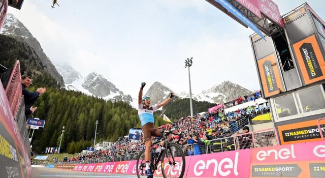 Giro d&#8217;Italia 2019, Peters vince ad Anterselva. Carapaz consolida la leadership