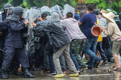 Manifestazione polizia