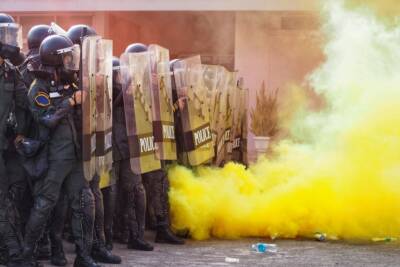 Polizia manifestazione