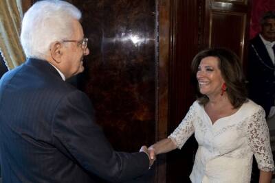 Sergio Mattarella e Elisabetta Casellati