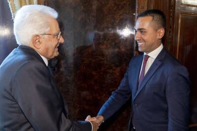 Sergio Mattarella e Luigi Di Maio