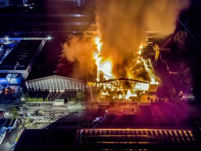 Incendio fabbrica