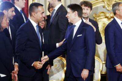 Luigi Di Maio e Giuseppe Conte