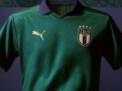 Italia maglia verde