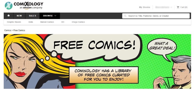 Fumetti gratis Comixology