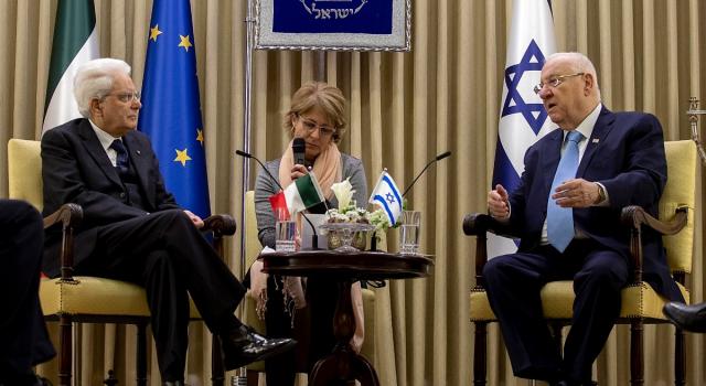 Il presidente Mattarella in Israele: &#8220;Vigilare contro l&#8217;antisemitismo&#8221;