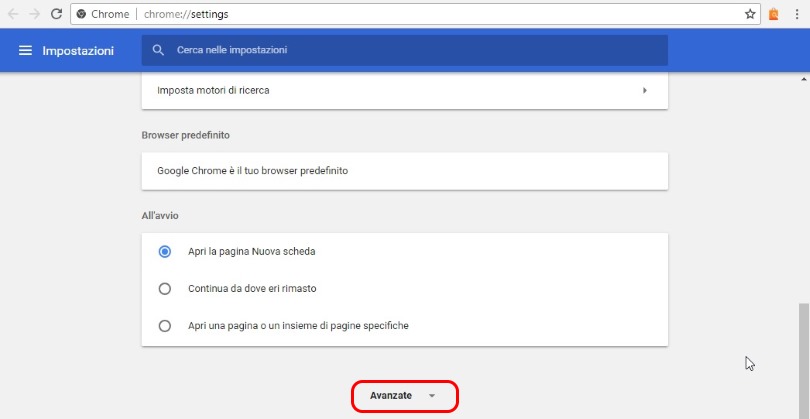 aprire file PDF chrome avanzate