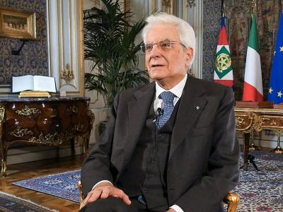 Sergio Mattarella Pasqua