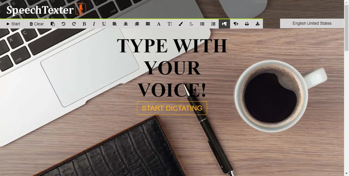 dettatura online SpeechTexter