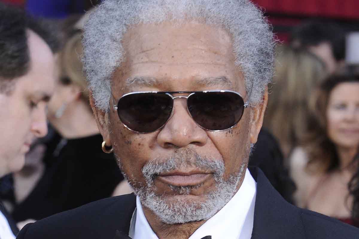 Morgan Freeman, attore vincitore di un Oscar e del Golden Globe alla carriera