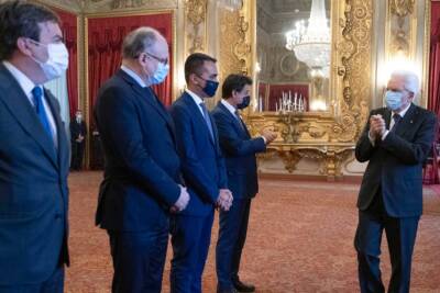 Sergio Mattarella Giuseppe Conte