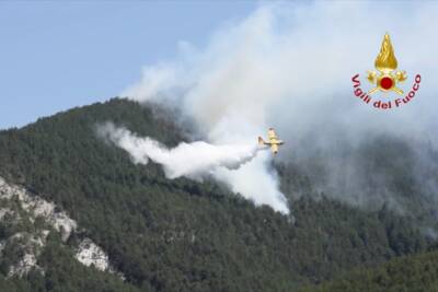 Incendio Vigili del Fuoco