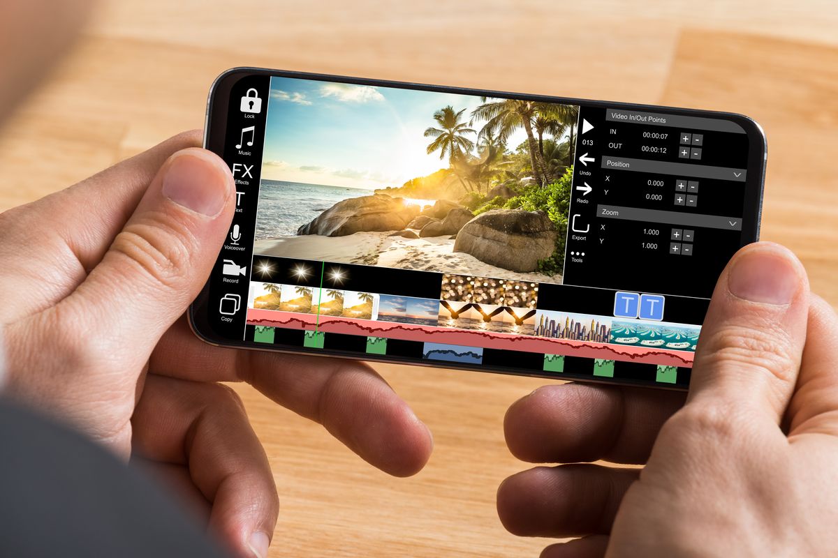 Smartphone, App per montare video