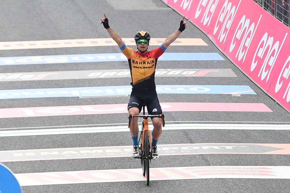 Giro d’Italia, successo di Jan Tratnik a San Daniele del Friuli. Joao Almeida resta in Rosa