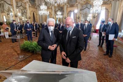 Sergio Mattarella e Stefano Bonaccini