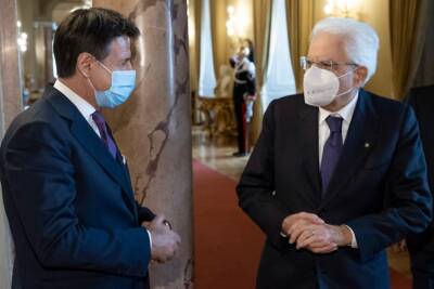 Conte e Mattarella