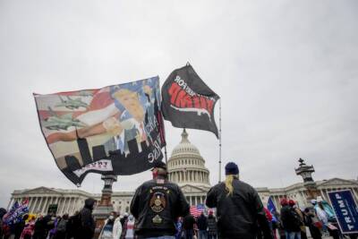 Manifestazione Trump