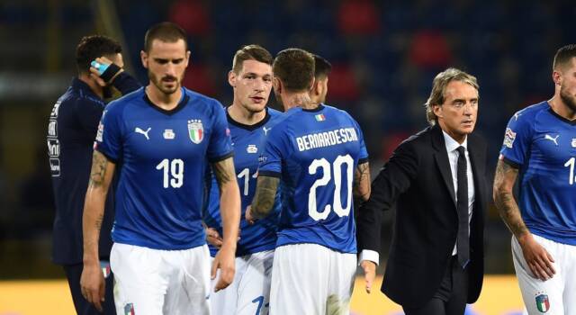 Italia-Bulgaria, Mancini: &#8220;Niente distrazioni, l&#8217;obiettivo è la qualificazione ai Mondiali&#8221;