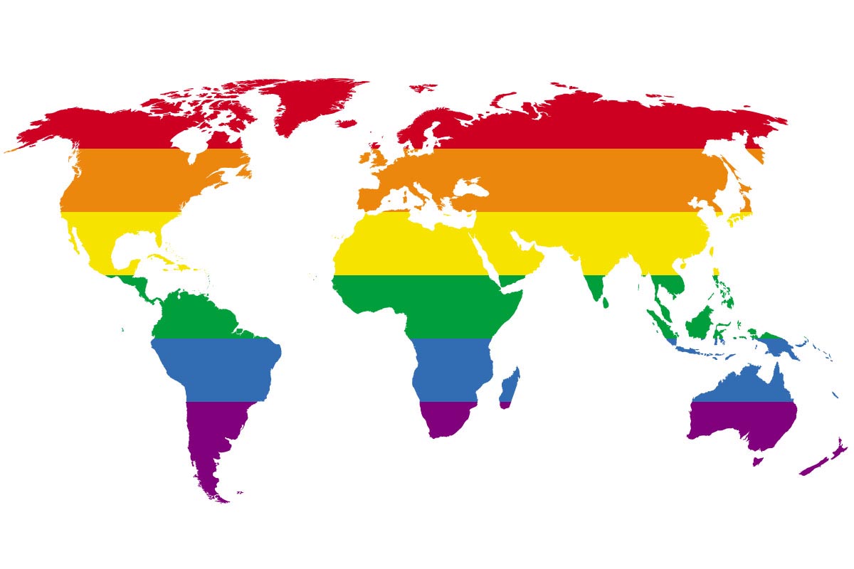 Omofobia arcobaleno Lgbt