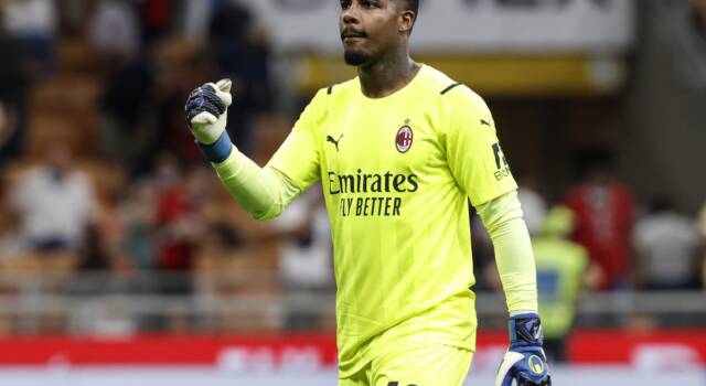 Milan, tegola Maignan. Il portiere si ferma per infortunio
