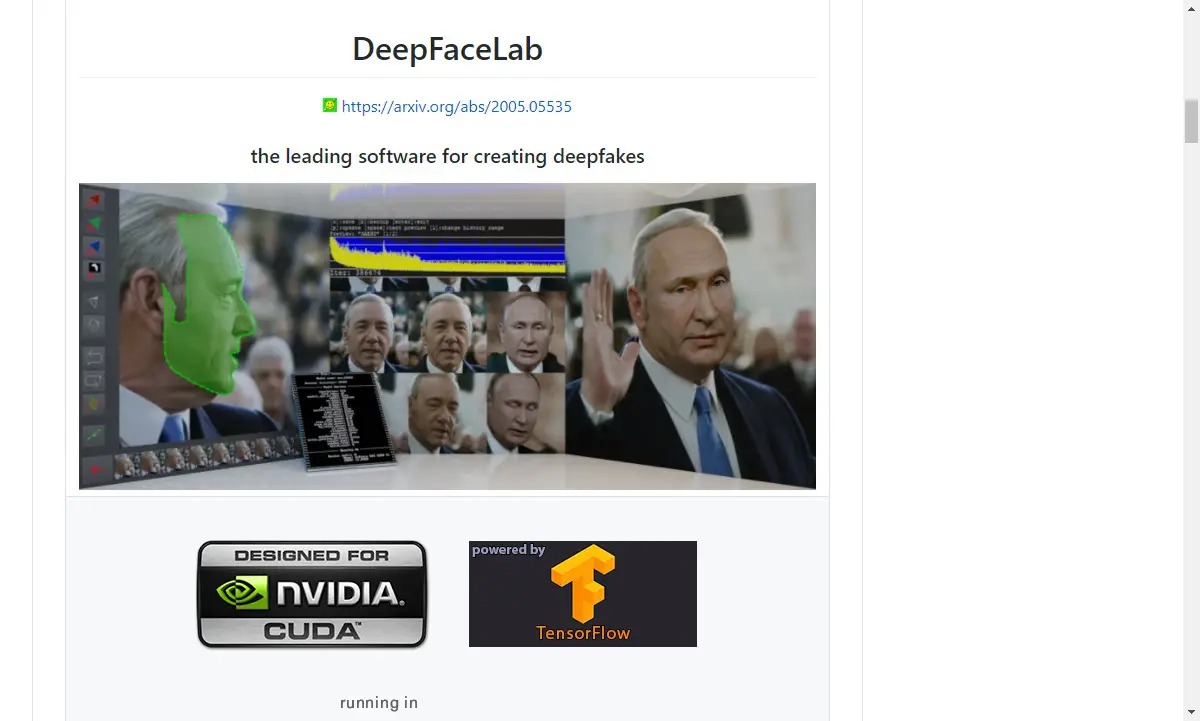 fare deepfake deepFaceLab