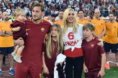 Ilary Blasi e Francesco Totti