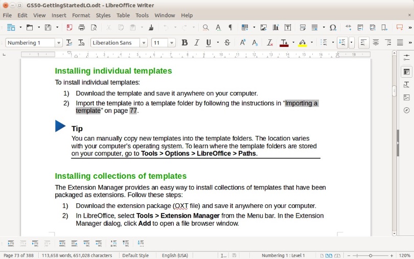 Office gratis LibreOffice