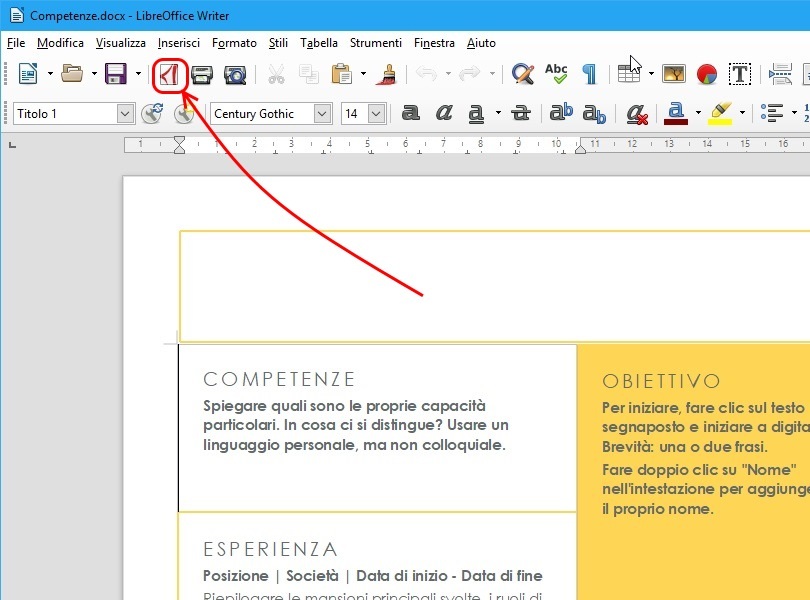 trasformare un file Word in PDF gratis libreoffice